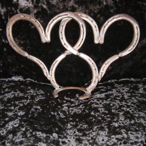 Rustic Love Hearts. Great Valentines Gift.